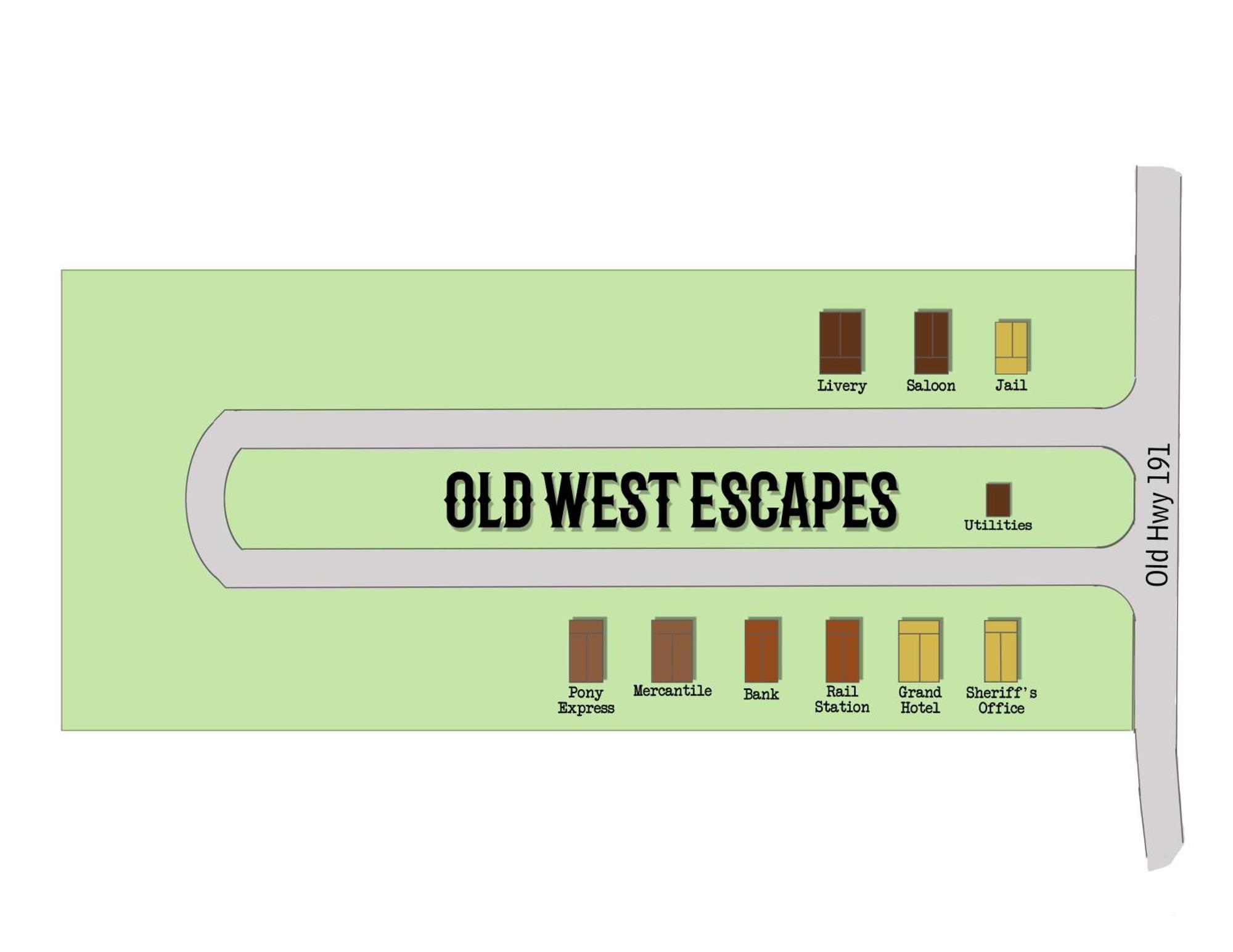 Old West Escapes Vila Island Park Exterior foto